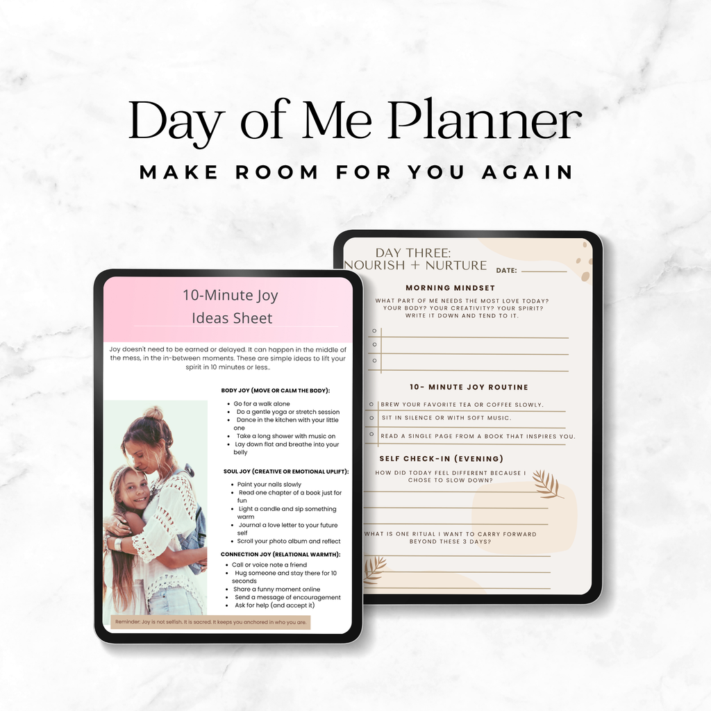 Bloom Mama Reset Bundle | Self-Care Planners for Moms